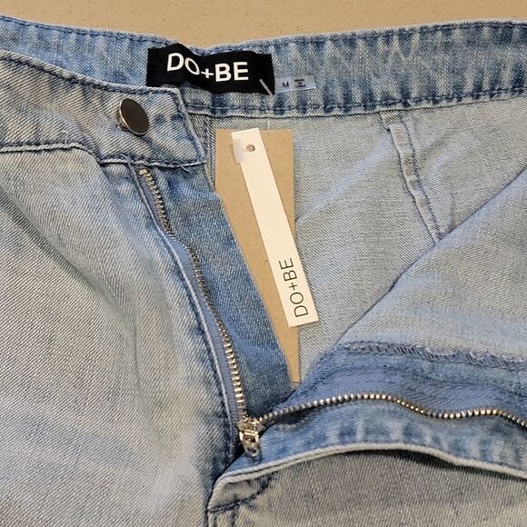 DO+BE High Waisted Wide Leg Cropped Jeans - Picture 12 of 16
